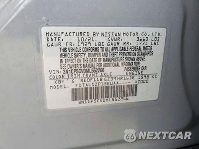 Zdjęcie 13 z 13 samochodu: 2021 NISSAN KICKS SV VIN:3N1CP5CV0ML552266 - miniatura