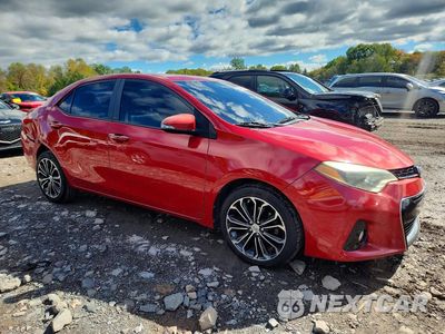 Czwarte zdjęcie samochodu z boku: 2014 TOYOTA COROLLA S PREMIUM VIN:2T1BURHE0EC026029 - miniatura