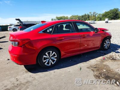 Trzecie zdjęcie samochodu z tyłu: 2022 HONDA CIVIC LX VIN:2HGFE2F22NH553849 - miniatura