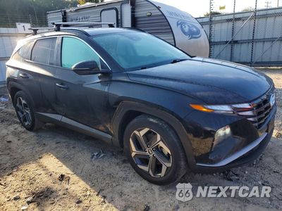 Czwarte zdjęcie samochodu z boku: 2023 HYUNDAI TUCSON SEL VIN:5NMJF3AE9PH176876 - miniatura