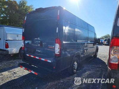 Trzecie zdjęcie samochodu z tyłu: 2020 RAM PROMASTER 3500 DELIVERY VAN VIN:3C6URVJG8LE136671 - miniatura