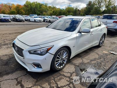 2019 INFINITI Q50 3.0T LUXE JN1EV7AR5KM555232 - główne zdjęcie licytacji z USA - miniatura