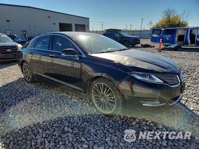 Czwarte zdjęcie samochodu z boku: 2014 LINCOLN MKZ HYBRID VIN:3LN6L2LU1ER820117 - miniatura