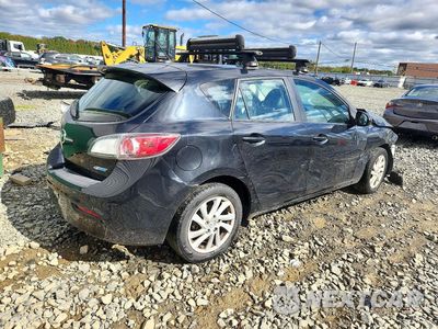 Trzecie zdjęcie samochodu z tyłu: 2012 MAZDA 3 I VIN:JM1BL1M83C1615730 - miniatura