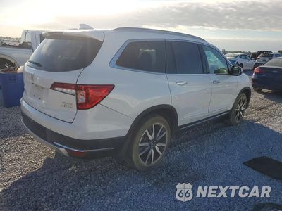 Trzecie zdjęcie samochodu z tyłu: 2021 HONDA PILOT ELITE VIN:5FNYF6H05MB044155 - miniatura