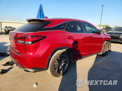 Trzecie zdjęcie samochodu z tyłu: 2020 LEXUS RX 350 F SPORT VIN:2T2YZMDA8LC221919 - miniatura