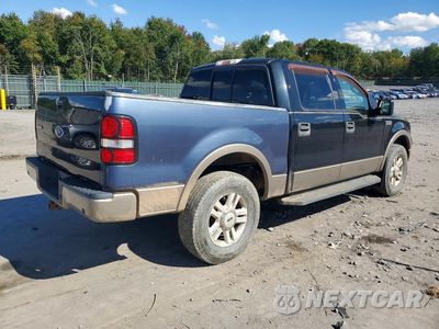 Trzecie zdjęcie samochodu z tyłu: 2004 FORD F150 SUPERCREW VIN:1FTPW14594KC83887 - miniatura