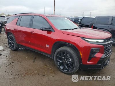 Czwarte zdjęcie samochodu z boku: 2024 CHEVROLET TRAVERSE RS VIN:1GNEVLKS2RJ190017 - miniatura