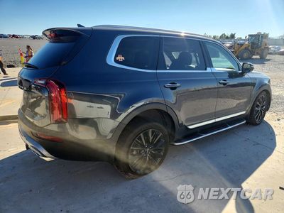 Trzecie zdjęcie samochodu z tyłu: 2022 KIA TELLURIDE SX VIN:5XYP5DHC8NG216430 - miniatura