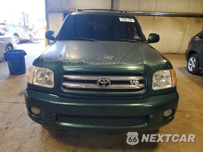 Piąte zdjęcie samochodu w środku: 2002 TOYOTA SEQUOIA LIMITED VIN:5TDBT48A52S107131 - miniatura