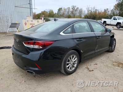 Trzecie zdjęcie samochodu z tyłu: 2018 HYUNDAI SONATA SE VIN:5NPE24AFXJH653434 - miniatura