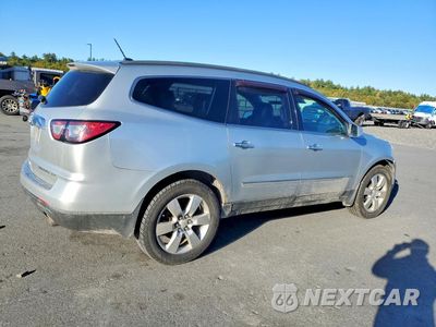 Trzecie zdjęcie samochodu z tyłu: 2014 CHEVROLET TRAVERSE LTZ VIN:1GNKVJKD5EJ121194 - miniatura