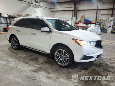 Czwarte zdjęcie samochodu z boku: 2018 ACURA MDX ADVANCE VIN:5J8YD3H83JL005259 - miniatura
