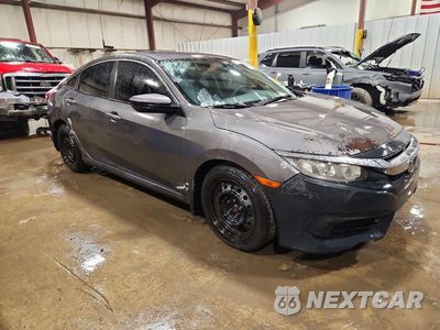 Czwarte zdjęcie samochodu z boku: 2016 HONDA CIVIC LX VIN:19XFC2F55GE033898 - miniatura