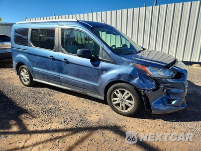 Czwarte zdjęcie samochodu z boku: 2019 FORD TRANSIT CONNECT XLT VIN:NM0GE9F25K1390441 - miniatura