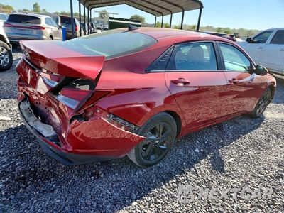 Trzecie zdjęcie samochodu z tyłu: 2022 HYUNDAI ELANTRA SEL VIN:KMHLM4AG9NU358178 - miniatura