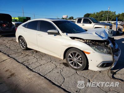 Czwarte zdjęcie samochodu z boku: 2019 HONDA CIVIC EX VIN:19XFC1F39KE010870 - miniatura
