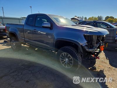 Czwarte zdjęcie samochodu z boku: 2021 CHEVROLET COLORADO ZR2 VIN:1GCRTEE18M1213310 - miniatura