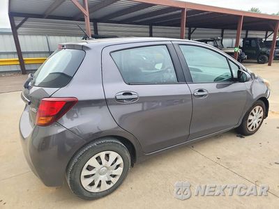 Trzecie zdjęcie samochodu z tyłu: 2017 TOYOTA YARIS 5-DOOR L FLEET VIN:VNKKTUD38HA083296 - miniatura