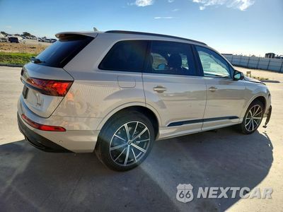 Trzecie zdjęcie samochodu z tyłu: 2023 AUDI Q7 PREMIUM PLUS VIN:WA1LXBF76PD027290 - miniatura