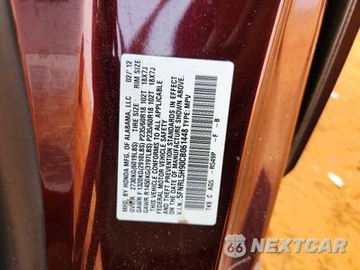 Zdjęcie 14 z 14 samochodu: 2012 HONDA ODYSSEY TOURING VIN:5FNRL5H90CB061448 - miniatura