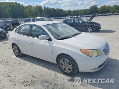 Czwarte zdjęcie samochodu z boku: 2010 HYUNDAI ELANTRA GLS VIN:KMHDU4AD4AU180264 - miniatura