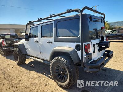 Drugie zdjęcie samochodu z przodu: 2014 JEEP WRANGLER UNLIMITED SPORT VIN:1C4BJWDG5EL117966 - miniatura