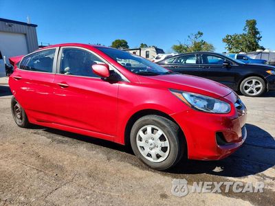 Czwarte zdjęcie samochodu z boku: 2013 HYUNDAI ACCENT GLS VIN:KMHCT4AE1DU396875 - miniatura