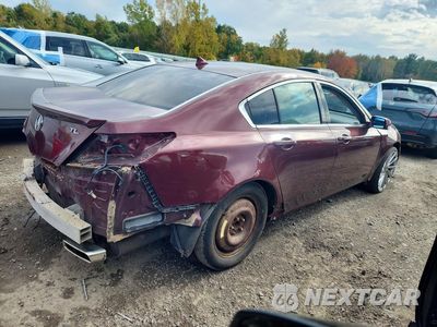 Trzecie zdjęcie samochodu z tyłu: 2009 ACURA TL VIN:19UUA86239A021584 - miniatura