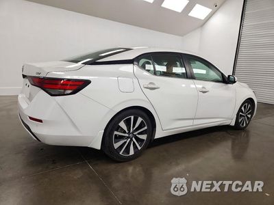 Trzecie zdjęcie samochodu z tyłu: 2021 NISSAN SENTRA SV VIN:3N1AB8CV1MY280627 - miniatura