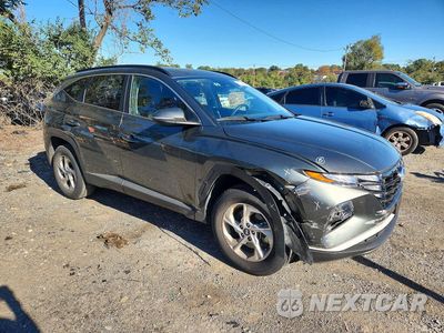 Czwarte zdjęcie samochodu z boku: 2023 HYUNDAI TUCSON SEL VIN:5NMJBCAE1PH195286 - miniatura