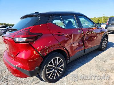 Trzecie zdjęcie samochodu z tyłu: 2021 NISSAN KICKS SV VIN:3N1CP5CV0ML469288 - miniatura