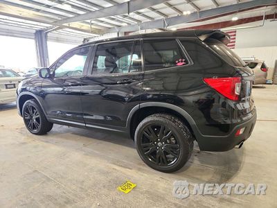 Drugie zdjęcie samochodu z przodu: 2019 HONDA PASSPORT SPORT VIN:5FNYF8H21KB026214 - miniatura