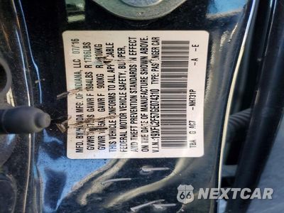 Zdjęcie 12 z 12 samochodu: 2016 HONDA CIVIC LX VIN:19XFC2F57GE074310 - miniatura