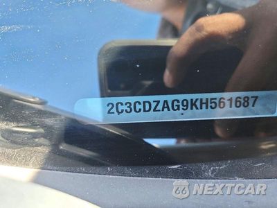 Zdjęcie 12 z 12 samochodu: 2019 DODGE CHALLENGER SXT VIN:2C3CDZAG9KH561687 - miniatura