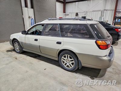 Drugie zdjęcie samochodu z przodu: 2001 SUBARU LEGACY OUTBACK AWP VIN:4S3BH675516666128 - miniatura