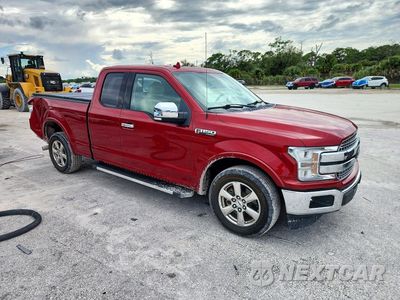 Czwarte zdjęcie samochodu z boku: 2018 FORD F150 SUPER CAB VIN:1FTEX1CGXJKD29519 - miniatura