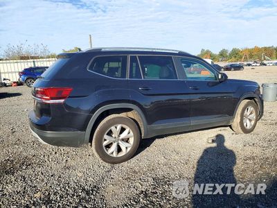 Trzecie zdjęcie samochodu z tyłu: 2018 VOLKSWAGEN ATLAS SE VIN:1V2LR2CA9JC546491 - miniatura
