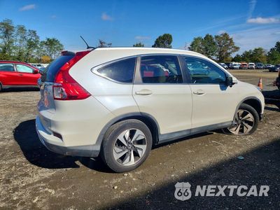 Trzecie zdjęcie samochodu z tyłu: 2016 HONDA CR-V TOURING VIN:5J6RM4H92GL121475 - miniatura