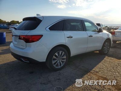 Trzecie zdjęcie samochodu z tyłu: 2015 ACURA MDX TECHNOLOGY VIN:5FRYD4H48FB009527 - miniatura
