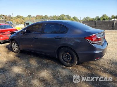 Drugie zdjęcie samochodu z przodu: 2014 HONDA CIVIC LX VIN:19XFB2F55EE219523 - miniatura