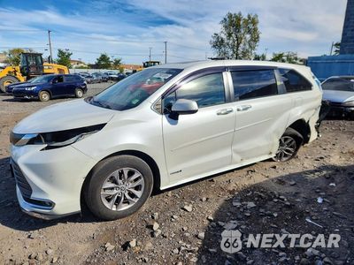 2021 TOYOTA SIENNA XLE 5TDYRKEC0MS051685 - główne zdjęcie licytacji z USA - miniatura