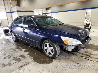 Czwarte zdjęcie samochodu z boku: 2004 HONDA ACCORD EX VIN:1HGCM56654A005979 - miniatura