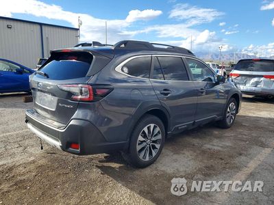 Trzecie zdjęcie samochodu z tyłu: 2024 SUBARU OUTBACK LIMITED VIN:4S4BTANC3R3117880 - miniatura