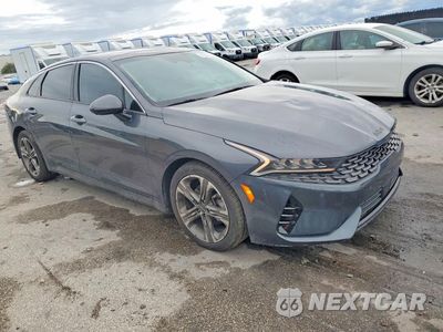 Czwarte zdjęcie samochodu z boku: 2022 KIA K5 EX VIN:5XXG34J25NG123697 - miniatura