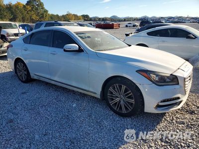 Czwarte zdjęcie samochodu z boku: 2018 GENESIS G80 3.8 VIN:KMHGN4JE0JU224022 - miniatura