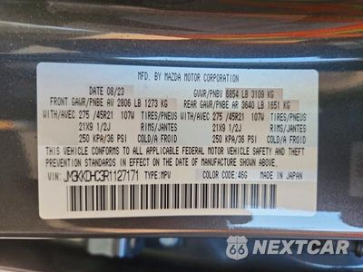 Zdjęcie 14 z 14 samochodu: 2024 MAZDA CX-90 PREMIUM VIN:JM3KKDHC3R1127171 - miniatura
