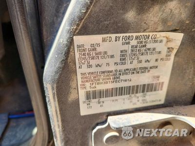 Zdjęcie 12 z 12 samochodu: 2015 FORD F350 SD XL VIN:1FT8W3BT5FEC71612 - miniatura