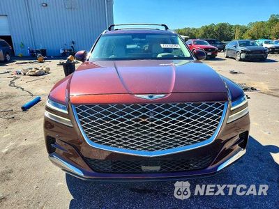 Piąte zdjęcie samochodu w środku: 2021 GENESIS GV80 3.5T ADVANCED+ VIN:KMUHCESC6MU053568 - miniatura