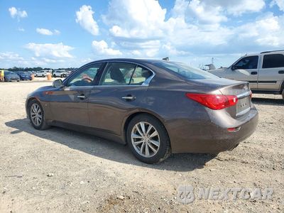 Drugie zdjęcie samochodu z przodu: 2014 INFINITI Q50 PREMIUM VIN:JN1BV7AP9EM688145 - miniatura